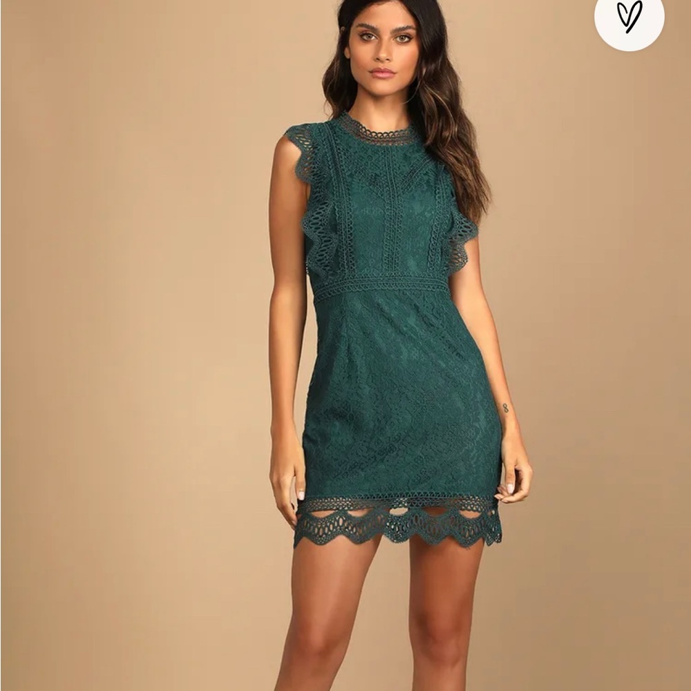 Lulu’s lace mini dress. NWT